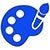 Blau Icon