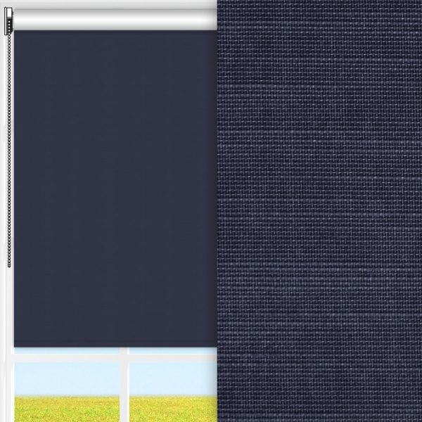 Rollo Clara, blau, komplett verdunkelnd, feucht abwischbar